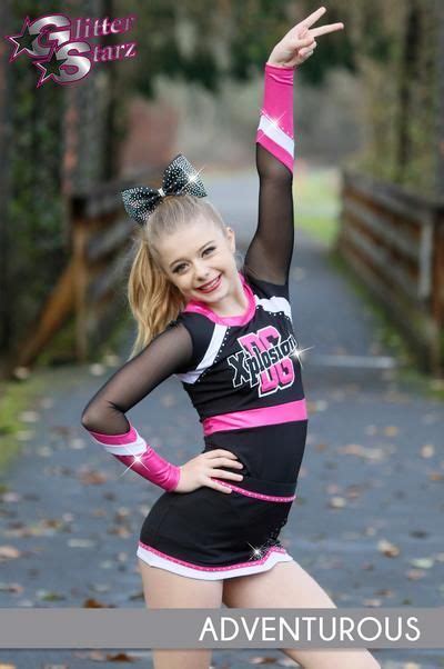 Adventurous Uniform By Glitterstarz Cheerleading Outfits Cheer Outfits Tween Fashion Outfits