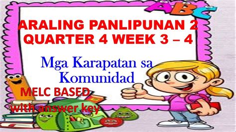 Ap2 Week 8 Ibat Ibang Uri Ng Kalamidad At Sakuna At Epekto Nito Sa