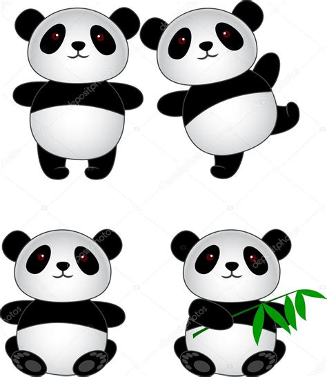 Panda Cartoon — Stock Vector © Idesign2000 10342982