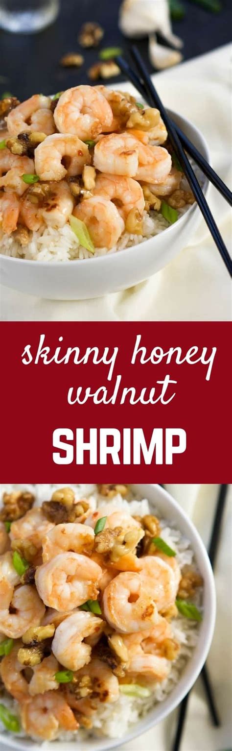 Skinny Honey Walnut Shrimp