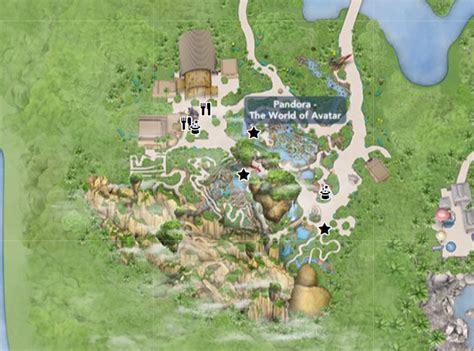Pandora Avatar Map