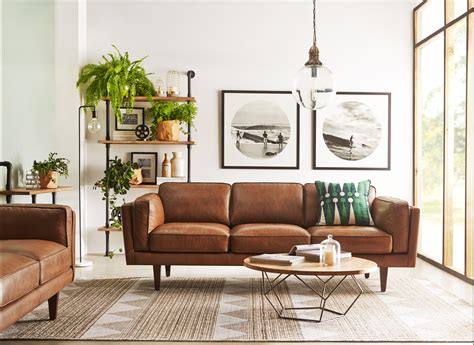 Mid Century Modern Living Room Decor Modern Living Room Brown Brown