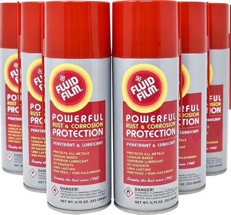 Fluid Film Penetrant And Lubricant Rust And Corrosion Protection 1175 Oz