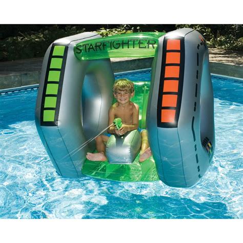 Swimline Starfighter Super Squirter Inflatable Pool Toy Nt263 The Home Depot