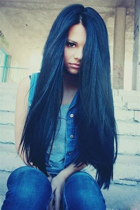 73 Best Images About Blue Black Hair On Pinterest