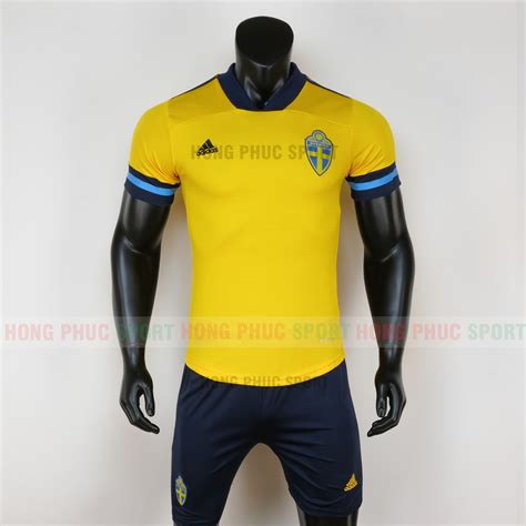 Chất vải mịn mát, in ấn lấy ngay. ÁO BÓNG ĐÁ TUYỂN THỤY ĐIỂN EURO 2020 SÂN NHÀ, SÂN KHÁCH ...