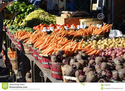 Produce For Sale Stock Photography Image 34889582
