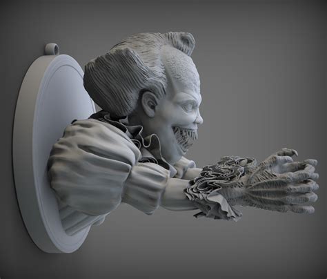 Stl File It Pennywise 3d Picture・3d Printable Design To Download・cults
