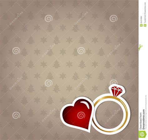 Have your child color a 'i've been nice' card and stuff it in a cute santa envelope to send off. Engagement Card - Christmas Concept Royalty Free Stock Images - Image: 35414989