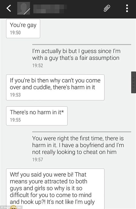 Bisexual Man Shares Hate Filled Texts Received From An Old Flame On