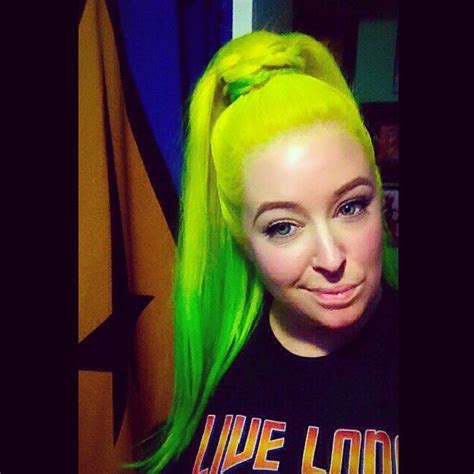 Neon Yellow To Green Ombre Hair Colors Ideas
