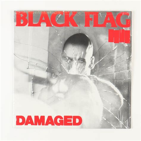 Black Flag Damaged Vinyl Record Album Band Signed By 5 With Greg