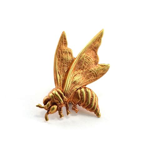 New Bee Pin With Gorgeous Detailing 🐝 Steampunk Bee Pin Bee Brooch