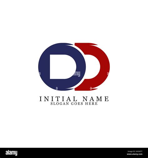 Modern Dd Letter Name Logo Vectorcreative Initial Name Of Dd Logo