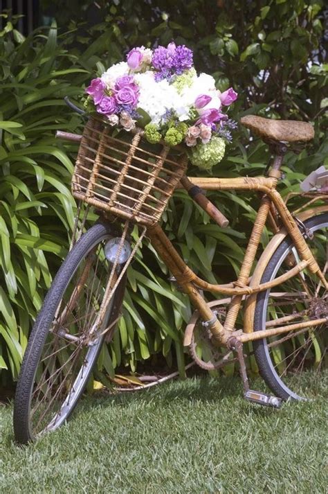 Bicycle Decor Old Bicycle Old Bikes Flower Cart Flower Basket Bike