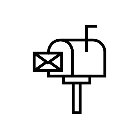 Mailbox Icon Simple Design 4994261 Vector Art At Vecteezy