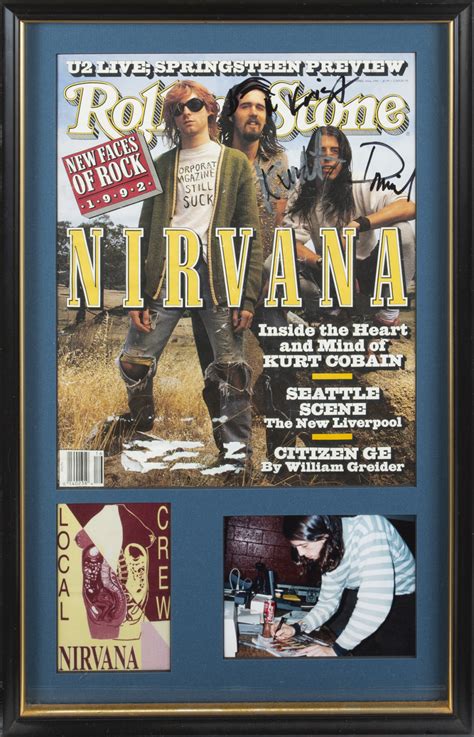 Teil Versuch Webstuhl Rolling Stone Magazine Nirvana Mehr Ankleiden Nichte