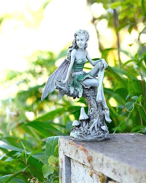 Pin By Dana Dragon On Garden Statue Garden Statues Fairy Statues