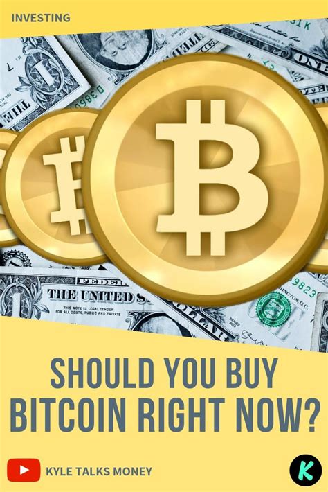 After that, you'll need to become a bitcoin hodler no matter what to really take advantage of the bitcoin revolution in the future. Should you buy Bitcoin right now? How about other ...