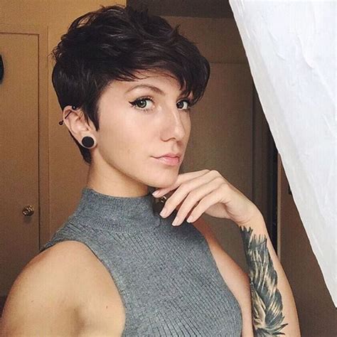 Shorthairlove On Instagram “loving This Look From Amandapleone Thank You Pixiecut