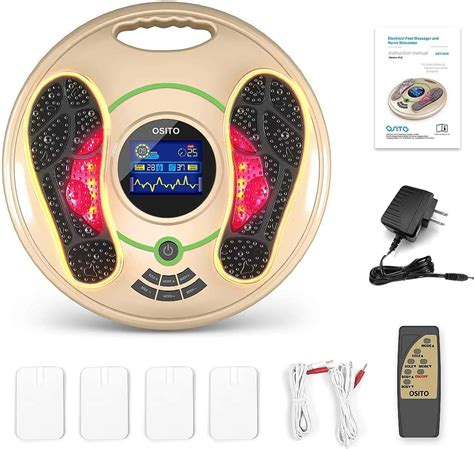 Buy Medical Foot Massager Machine Feet Legs Circulation Devices Using Ems And Tens Stimulator