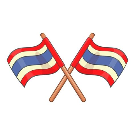ธงชาติไทยไอคอนการ์ตูนสไตล์, ธง, ประเทศไทย, ไอคอนภาพ PNG และ เวกเตอร์ สำหรับการดาวน์โหลดฟรี ...