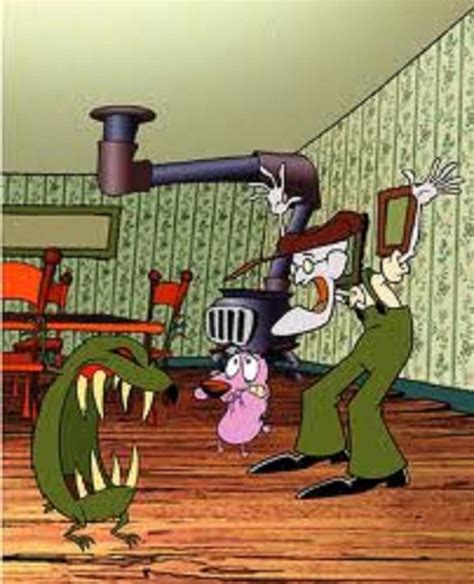 Muriel belongs to cartoon network. Image - Courage, Eustace and the Weremole.jpg | Courage ...