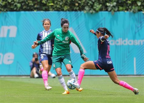 Pierden Rayadas En Amistoso Frente Al Tri Femenil