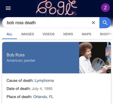 Bob ross had an epileptic pet squirrel. Bob ross death IMAGES VIDEOS NEWS MAPS Bob Ross American ...