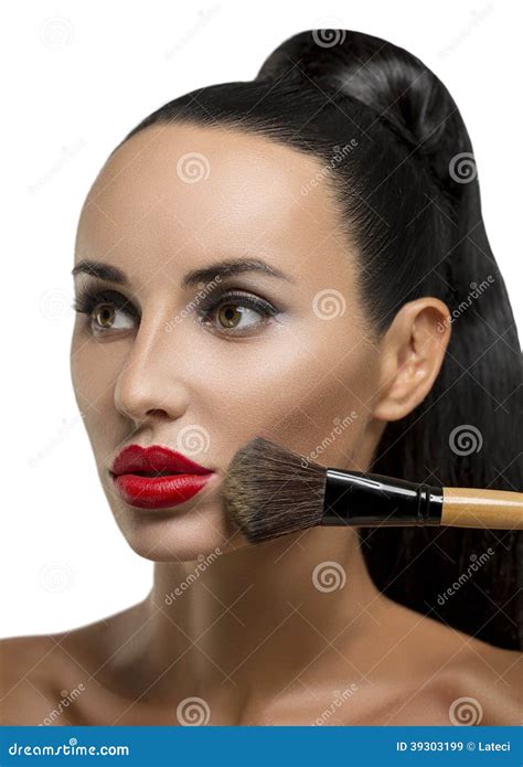 Cosmetic Base For Perfect Make Up Stock Image Image Of Eyelashes