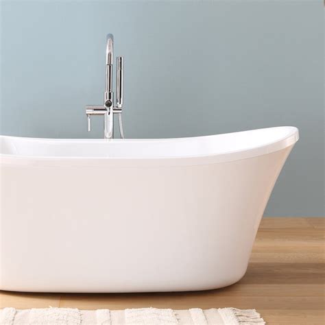 Ove Decors Riley 60 X 29 Freestanding Soaking Bathtub And Reviews Wayfair
