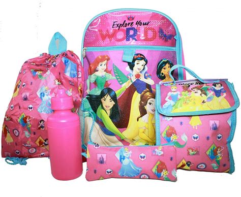 Disney Princess 5 Piece Backpack Stage Nine Entertainment Store