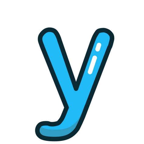 Lowercase Letter Y Clip Art