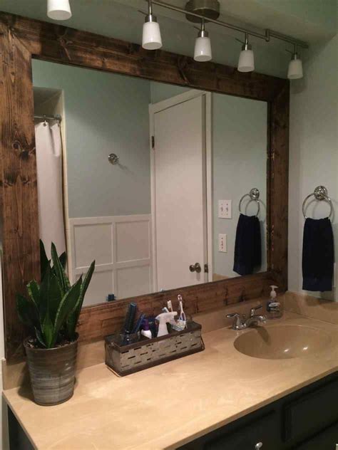 There are so many different techniques for building mirror frames the great thing about this diy project is that you can easily adapt this rustic mirror frame to any size, and use whatever type of wood you want! 12 Awesome Diy Rustic Mirror Frame Design Ideas — WEBNERA ...