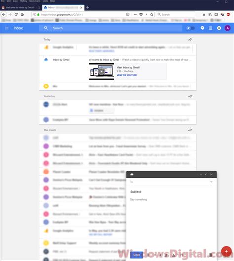 Inbox By Gmail Login New Gmail Interface