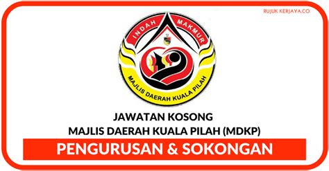 Mbkt sh91/2021, mbkt sh92/2021, mbkt sh93/2021 dan mbkt sh94/2021. Jawatan Kosong Terkini Majlis Daerah Kuala Pilah (MDKP ...