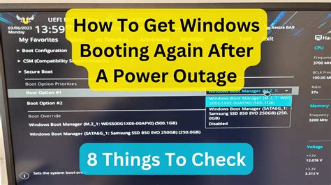 Why Windows Isnt Booting After A Power Outage 8 Easy Fixes Tech