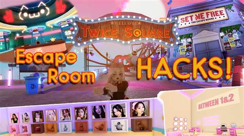 Twice Square Roblox Escape Room Hacks How To Get Points Easily