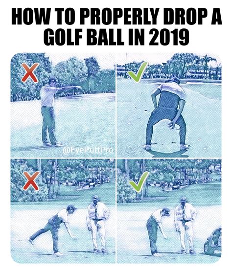 How To Properly Drop A Golf Ball In 2019 🙄 Rgolf