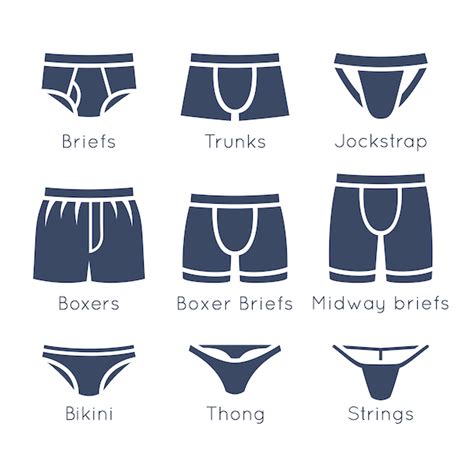 men s underwear styles types