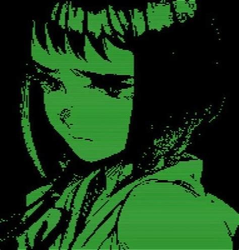 Anime Wallpaper Hd Aesthetic Green Anime Girl Wallpaper