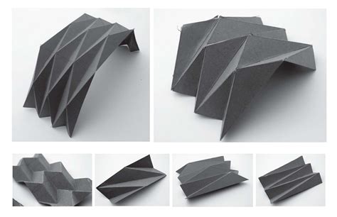 Fold Plate Origami Architecture Folding Architecture Paper Model Architecture