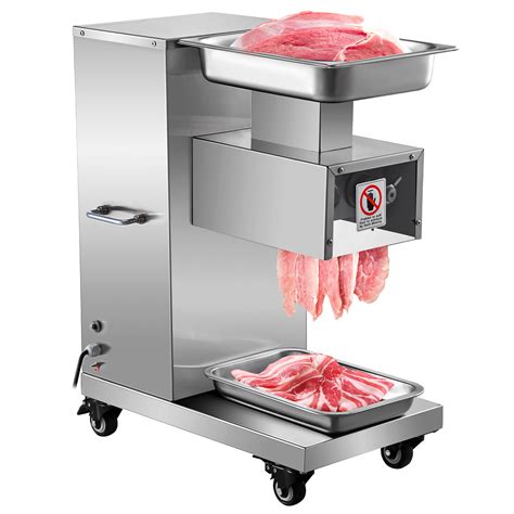 vevor 110v commercial meat cutter machine 1100lb h electric meat cutting machine 750w commercial