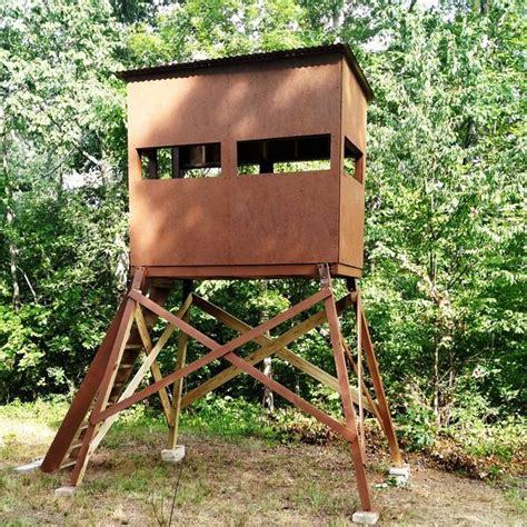 11 Free Deer Stand Plans In A Variety Of Sizes