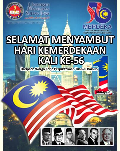 For your search query selamat menyambut hari kebangsaan ke 62 mp3 we have found 1000000 songs matching your query but showing only top 20 results. SELAMAT MENYAMBUT HARI KEMERDEKAAN KE-56 MALAYSIA