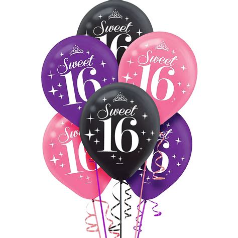 Celebrate Sweet 16 Balloon Kit Party City Canada