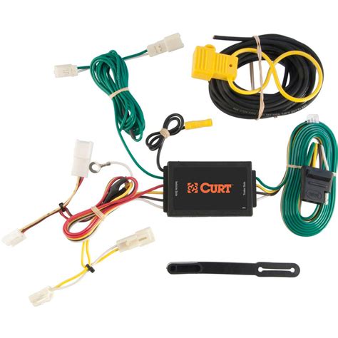 Learn how to repair a trailer wiring harness that was damaged when borrowed by someone who did not connect the wiring to their vehicle. CURT Custom Vehicle-Trailer Wiring Harness, 4-Way Flat Output, Select Toyota Sienna, Quick ...