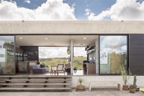 A Minimal Concrete House Offering Stunning Views From Both Sides Ignant