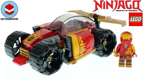 Lego Ninjago 71780 Kais Ninja Race Car Evo Lego Speed Build Review