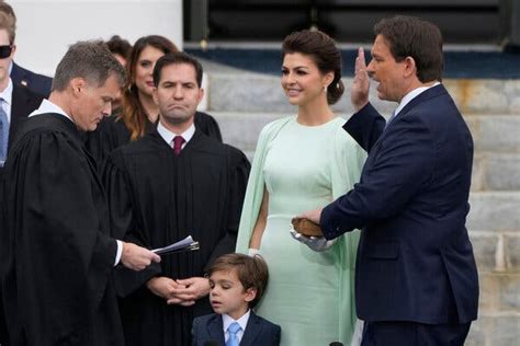 Ron Desantis Is Sworn In For A 2nd Term In Florida As 2024 Speculation